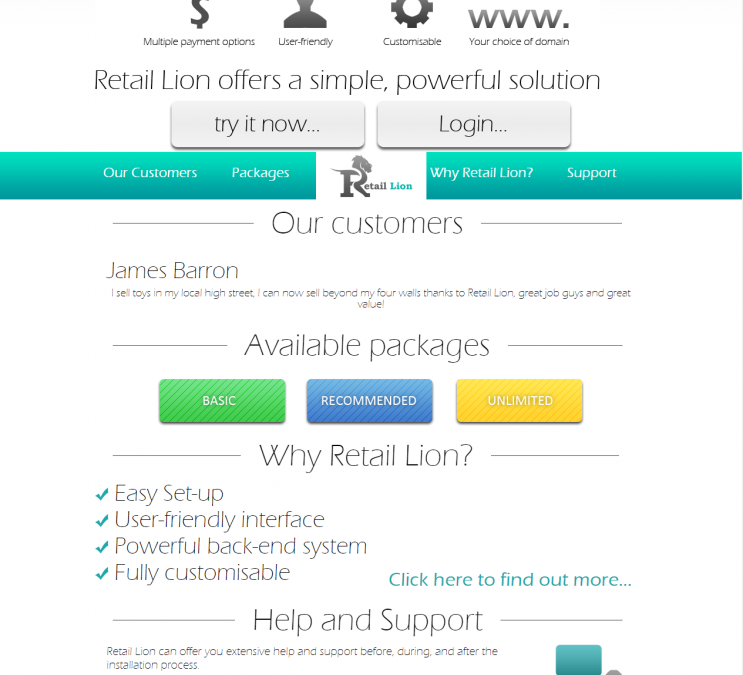 Retail Lion E-commerce